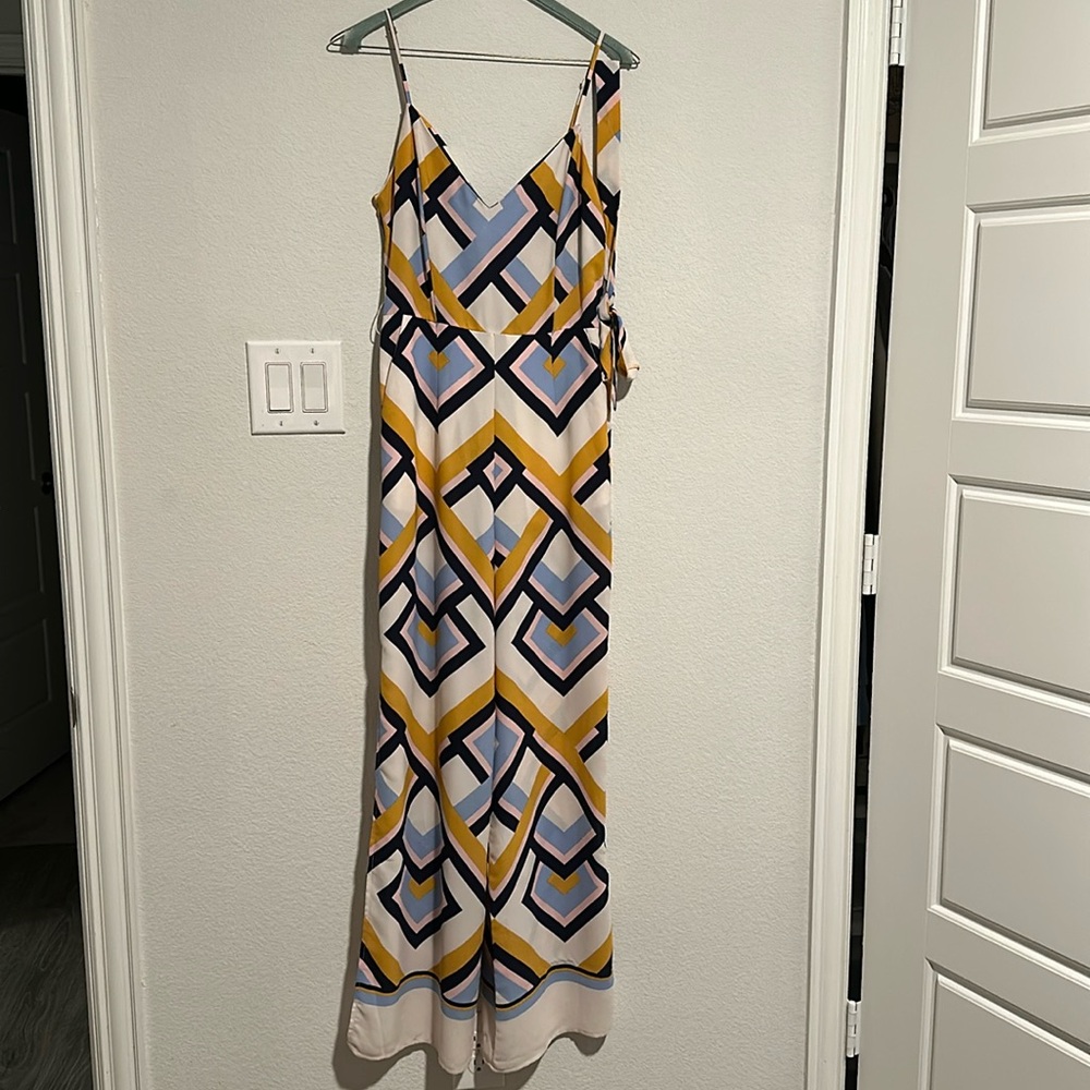 70’s Style Flowy Jumpsuit
